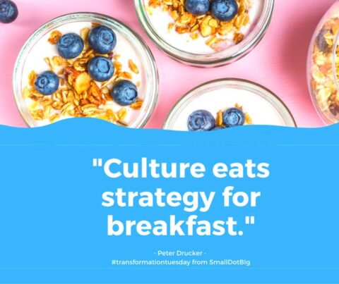 Culture Eats Strategy For Breakfast - SmallDotBig